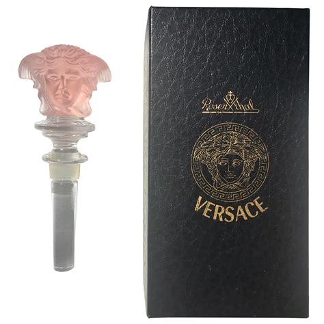 versace wine stopper price|Versace bottle stopper rosenthal.